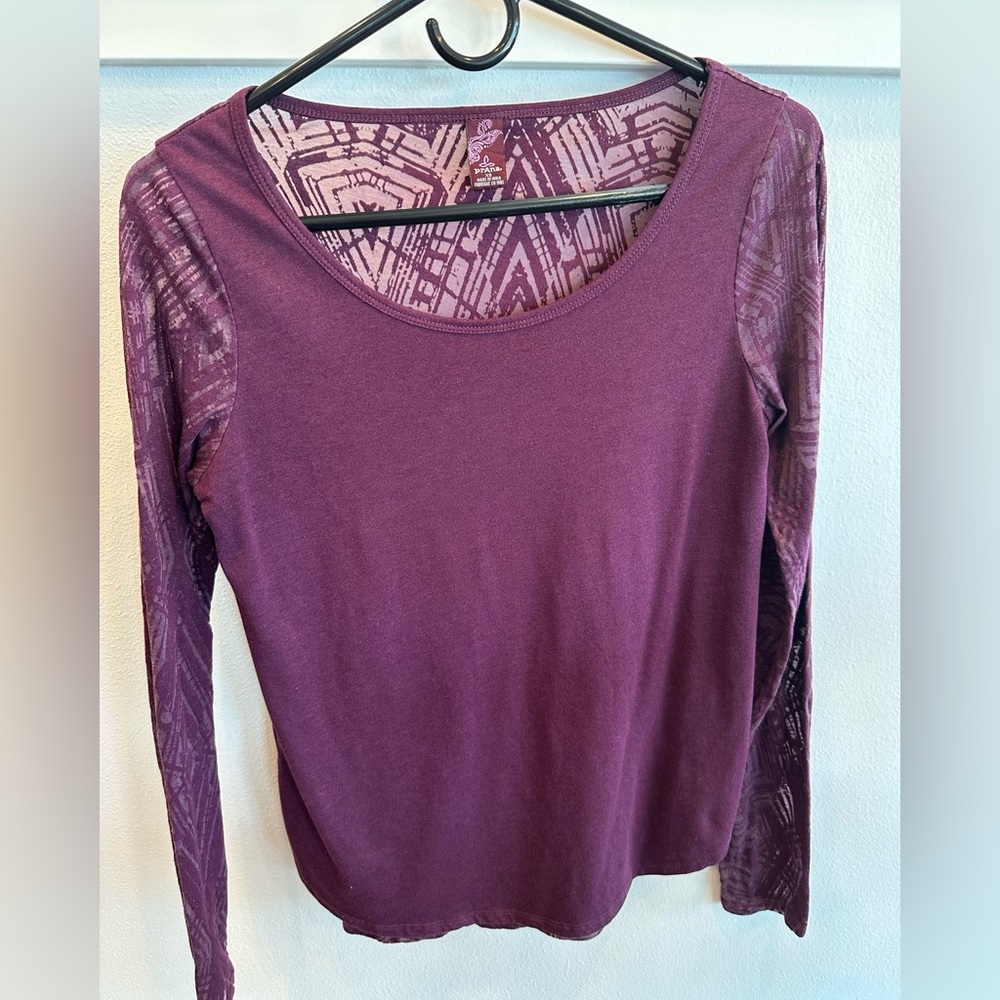 Prana long sleeve casual top